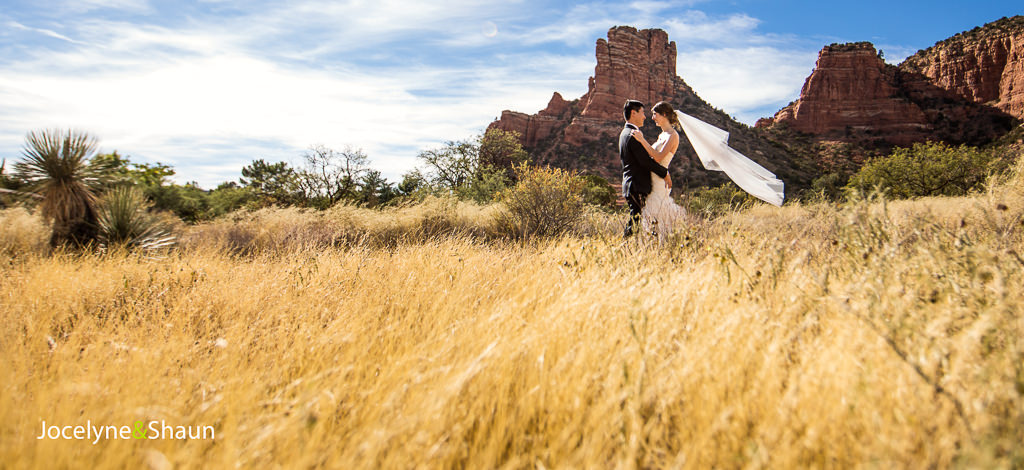 You are currently viewing Jocelyne and Sean – Wedding at the Sedona Golf Resort
